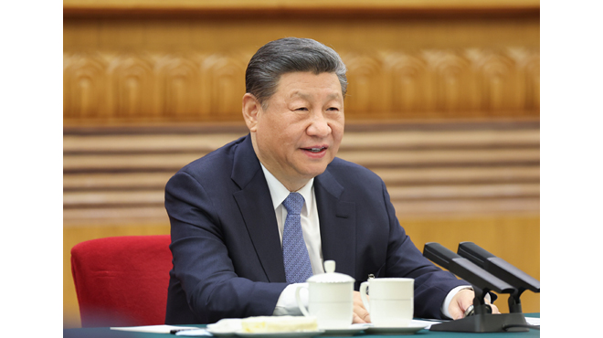  To inject strong impetus into promoting Chinese style modernization -- It is a documentary that General Secretary Xi Jinping discussed the country with deputies to the National People's Congress and the CPPCC in 2024